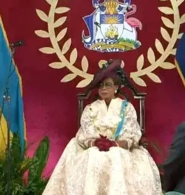 Parliament Opens with Governor-General Cynthia Mother Pratt Reading the Speech from the Throne