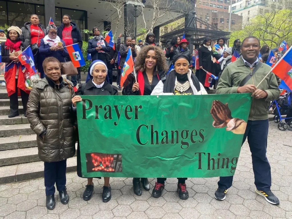 Haiti Rally Against Violence- Uniting Voices for Change in New York City