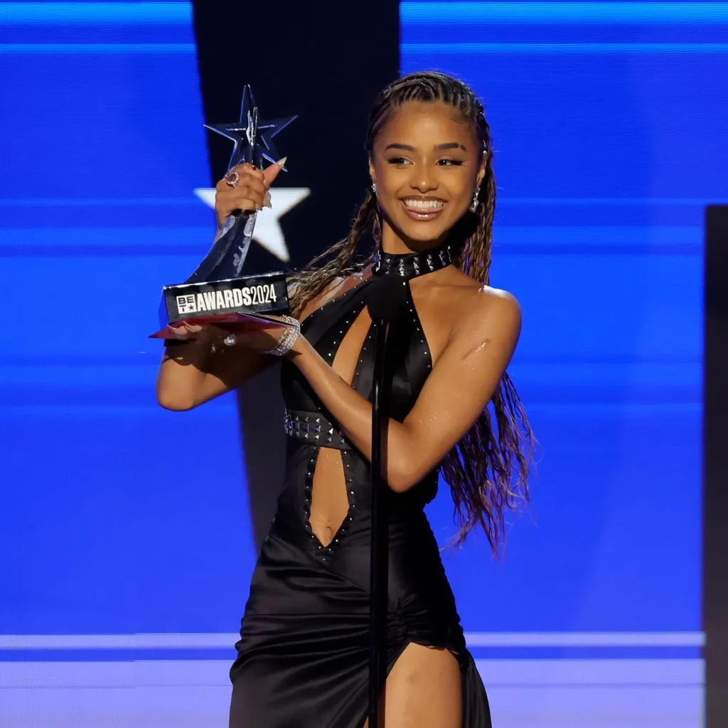 South African Tyla at the BET Awards 2024