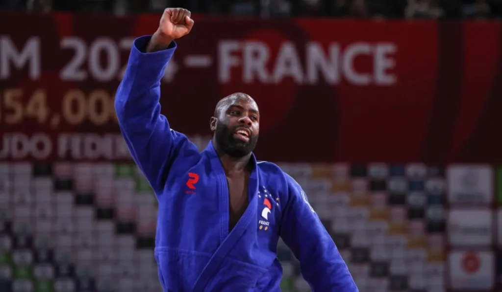 Frenchman Teddy Riner becomes judo's most decorated athlete